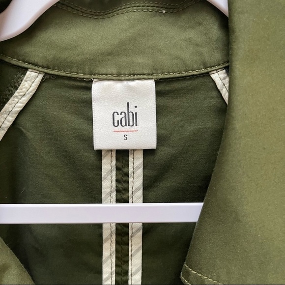 Cabi Expedition Jacket‎ Olive Green Double Breasted Casual Military Size S - Picture 5 of 5